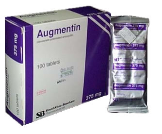 can augmentin cause acid reflux